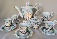Vtg capodimonte demitasse d'occasion  Expédié en Belgium
