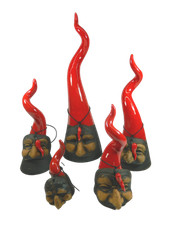 Corno rosso maschera usato  Napoli