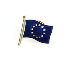 Pin drapeau européen d'occasion  Bourg-en-Bresse