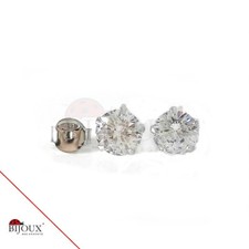 Orecchini zircone 8mm usato  Massa di Somma