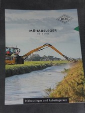 Bos mähausleger prospekt gebraucht kaufen  Bergkirchen