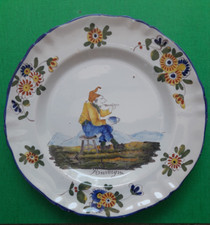 Assiette ancienne auvergne d'occasion  Nivillac