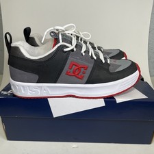 Usado, Tênis de skate DC LYNX OG masculino tamanho 10 com caixa cinza vermelho comprar usado  Enviando para Brazil
