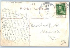 Cartão postal DPO (1893-1945) Sunside NY Stone Steps Sam's Point Ulster Co. NY 1910 comprar usado  Enviando para Brazil