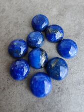 Usado, Cabochão natural de lápis-lazúli formato redondo calibrado pedras preciosas soltas 5mm a 20mm comprar usado  Enviando para Brazil