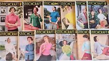 Stitchcraft knitting magazines for sale  GOREBRIDGE