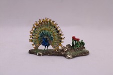 Vintage pewter peacock for sale  ISLE OF SKYE