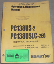 Komatsu pc138us pc138uslc for sale  Union