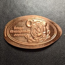 BABY MINNIE - Medalha de lembrança alongada Token: Tokyo Disneyland, Japão, usado comprar usado  Enviando para Brazil