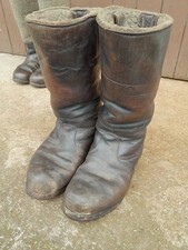 Wehrmacht luftwaffe filzstiefe gebraucht kaufen  Hermsdorf