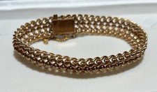 Bracelet gourmette maille d'occasion  Paris XV
