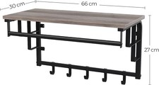 Vasagle coat rack for sale  DUKINFIELD