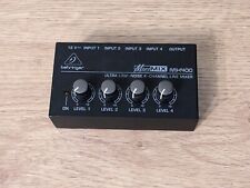 Cable behringer mx400 for sale  EDINBURGH