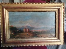 Olio tela veduta usato  Napoli