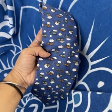 Gravata Moschino masculina azul 100% seda navio helicóptero divertido casual gravata de pescoço H18 comprar usado  Enviando para Brazil