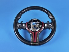 13-18 BMW F06 F10 F12 F13 M5 M6 VOLANTE DE COURO AQUECIDO PADDLE SHIFTERS comprar usado  Enviando para Brazil