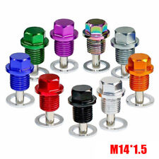 Porca M14x1.5MM plugue magnético de drenagem de óleo do motor parafuso porca drenagem de óleo cárter peças comprar usado  Enviando para Brazil