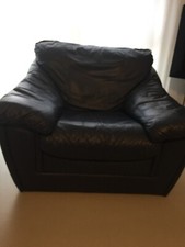 Fauteuils cuir vachette d'occasion  Strasbourg-