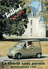 Catalogue brochure voiturette d'occasion  Besançon