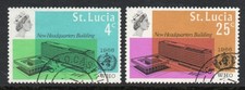 Conjunto St Lucia 1966 OMS SG 224-225 usado bem. comprar usado  Enviando para Brazil