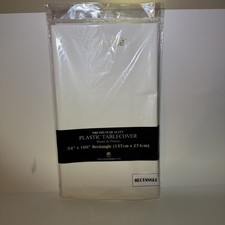 Capa de mesa de plástico qualidade premium retangular branca 54 x 108 comprar usado Capa de mesa de plástico qualidade premium retangular branca 54 x 108 comprar usado  Enviando para Brazil
