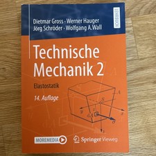 Technische mechanik dietmar gebraucht kaufen  Dorshm., Guldental, Windeshm.