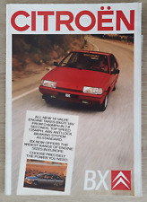 Citroen range brochure for sale  BOURNE