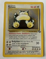 Pokémon karte relaxo gebraucht kaufen  Witten