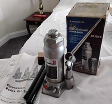Macaco de assoalho hidráulico vintage Sears 6 toneladas com instruções - BOM estado 28 1215 comprar usado  Enviando para Brazil