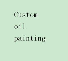 Pintura a óleo personalizada de alta qualidade pintada à mão em tela  comprar usado  Enviando para Brazil
