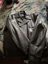 Original leather crombie for sale  STROUD