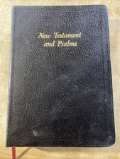 Usado, KJV Giant Print New Testament with Psalms Nelson Genuine Leather  USA comprar usado Usado, KJV Giant Print New Testament with Psalms Nelson Genuine Leather  USA comprar usado  Enviando para Brazil