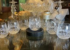 Copo copo de uísque Waterford Crystal Lismore antiquado Roly Poly - 8 Avl., usado comprar usado  Enviando para Brazil