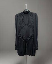 Mini vestido curto manga longa novo sem etiquetas Paco Rabanne para festa H&M coquetel preto XS comprar usado  Enviando para Brazil