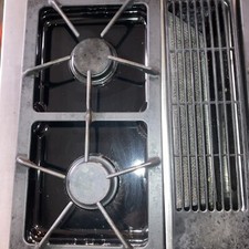 Cartucho de fogão a gás preto Jenn Air JGA8100ADB muito bom e muito limpo comprar usado  Enviando para Brazil