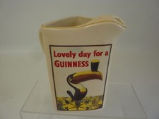 Guinness ceramic jug for sale  CANTERBURY