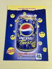 PEPSI TWIST COLA AL LIMONE 7256 - Cartolina Pubblicitaria Promocard comprar usado  Enviando para Brazil