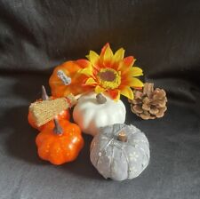 Autumnal artificial pumpkins for sale  HATFIELD