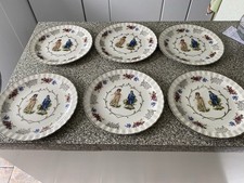Vintage dinner plates for sale  LONDON