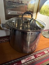 David Burke Gourmet Pro 16 qt panela de cozinha/molho/estoque com tampa comprar usado  Enviando para Brazil