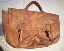 Vintage tan heavy for sale  SWINDON