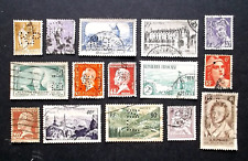 Lot timbres perfores d'occasion  Les Aix-d'Angillon