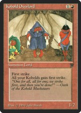 Mtg kobold overlord d'occasion  Expédié en Belgium