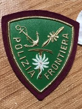 Patch polizia frontiera usato  Imola