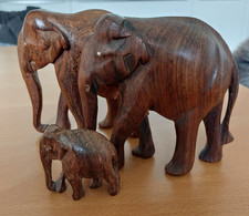 elefant geschnitzt gebraucht kaufen  Husum