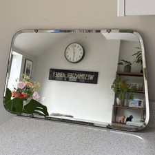Vintage mirror bevelled for sale  RICKMANSWORTH