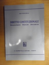 Diritto costituzionale. proleg usato  Italia