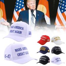 Usado, Boné de beisebol MAGA Make America Great Again chapéu vermelho Donald bandeira dos EUA comprar usado  Enviando para Brazil