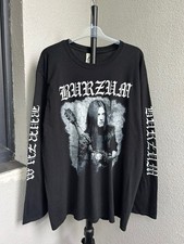 Camisa manga longa vintage anos 2000 1Burzum banda de metal preto tamanho XL comprar usado  Enviando para Brazil