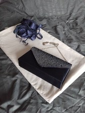 Blue fascinator bag for sale  SKEGNESS